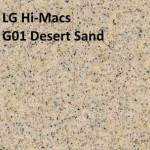 LG Hi-Macs G01 Desert Sand